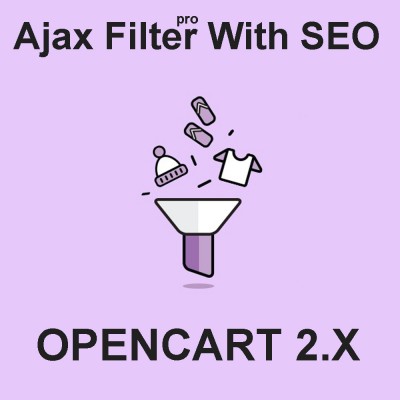 Модуль фильтра товаров AJAX Filter PRO (SEO Links) для Opencart 2.x [OCMOD]
