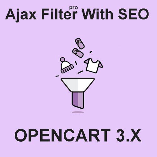 Модуль фільтру товарів AJAX Filter PRO (SEO Links) для Opencart 3.x [OCMOD]