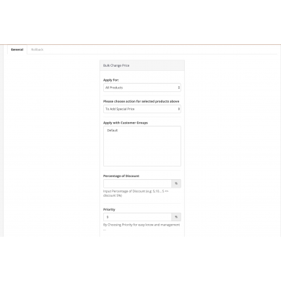 Модуль Масове зміна цін, акцій, знижок для OpenCart 3.x [OCMOD]