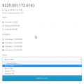 Автоматичне оновлення ціни при виборі опції - Opencart 3.x [OCMOD]