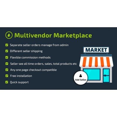Multivendor Marketplace / Мультімагазін - Opencart 3.x [OCMOD]