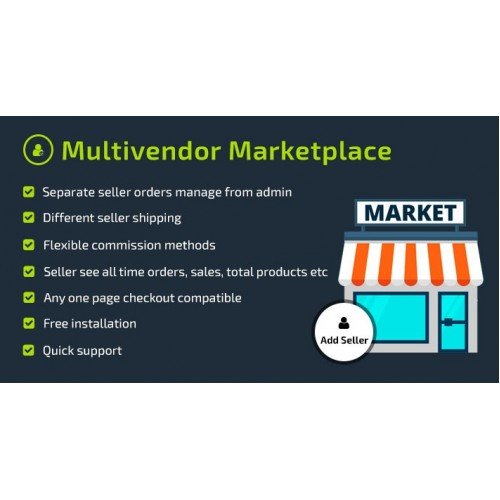 Multivendor Marketplace / Мультімагазін - Opencart 3.x [OCMOD]